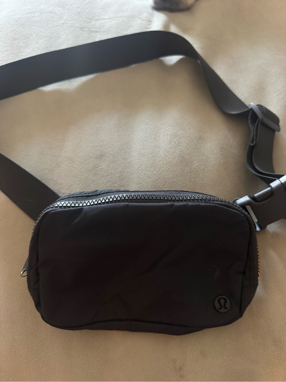lululemon athletica Black Waist/Crossbody Belt Bag
